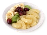 Sweetie Banane Kiwi und Weintrauben (rot)