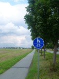 Radweg - Fußweg
