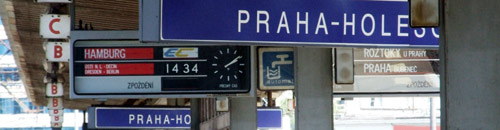 Prag - Bahnhof Holešovice