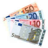 Euro Scheine 5 bis 50 Euro