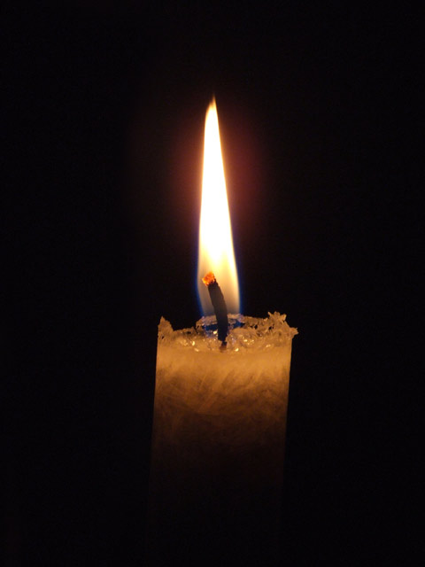 Kerze – Erster Advent