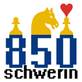 Schwerin 850 Jahre Logo