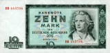 DDR 10 Mark Schein MDN (alte Serie)