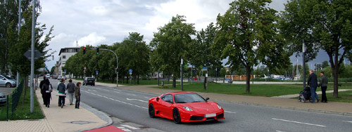Ferrari F430 in Schwerin