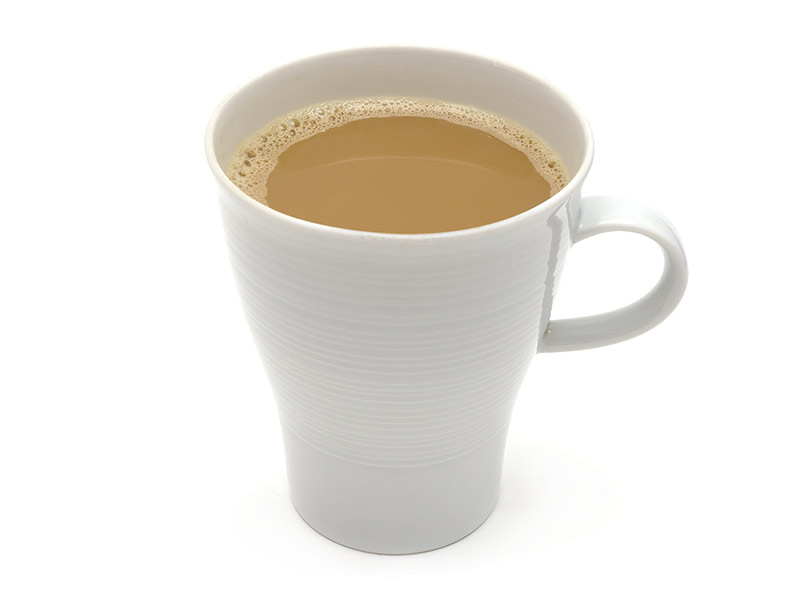 Tasse Kaffee mit Milch (1)