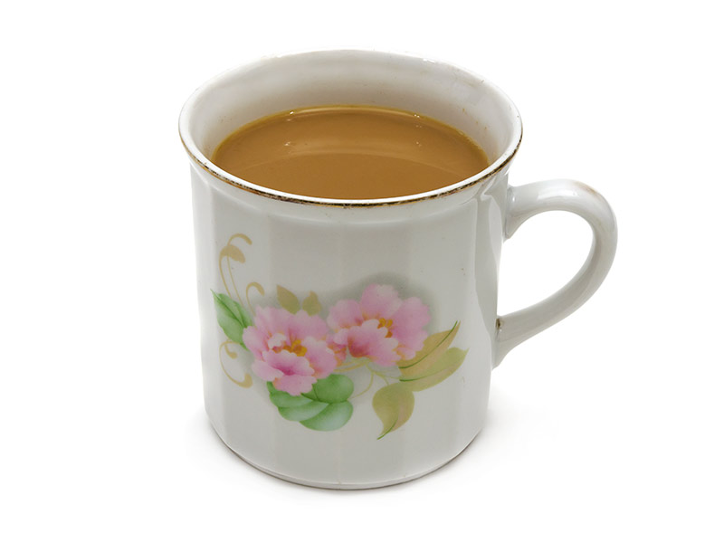 Tasse Kaffee mit Milch (5)