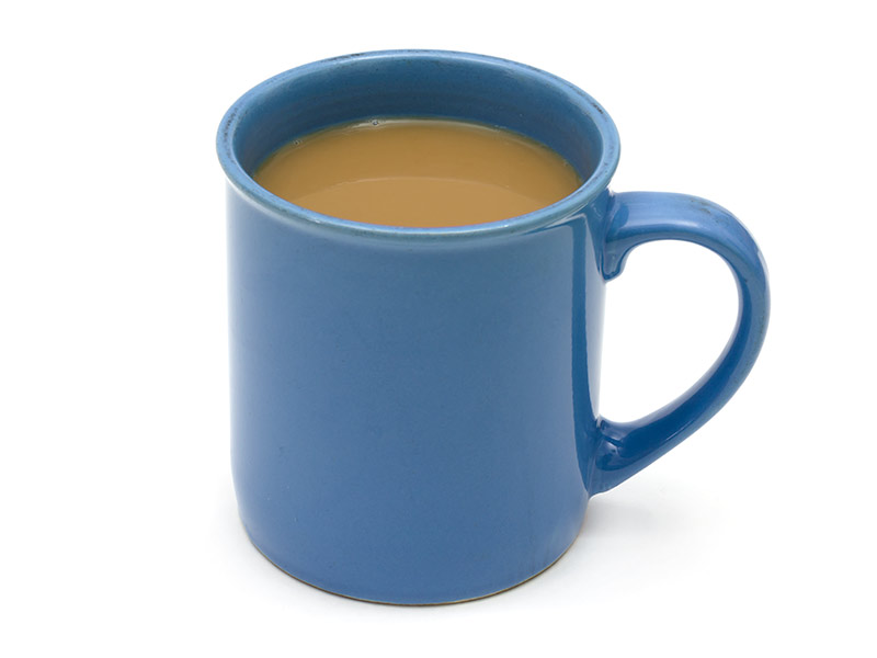 Tasse Kaffee mit Milch (7)