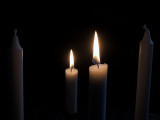 2. Advent - zwei Kerzen