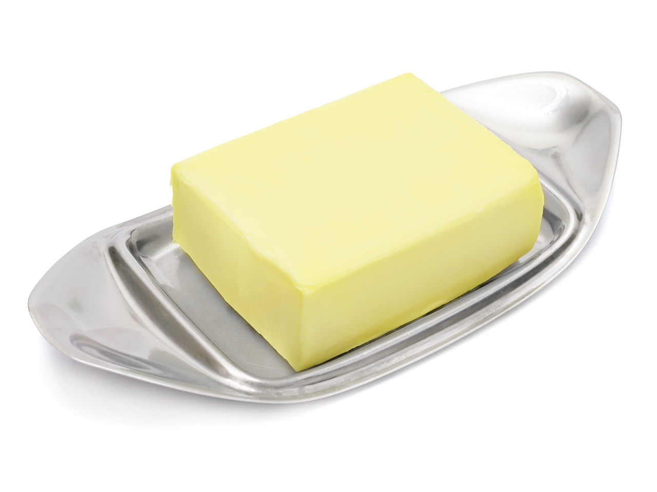 Butterschale aus Edelstahl
