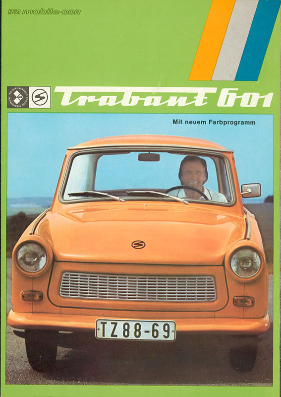 Trabant 601 Werbeprospekt