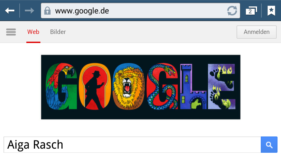 Aiga Rasch (Google-Doodle)