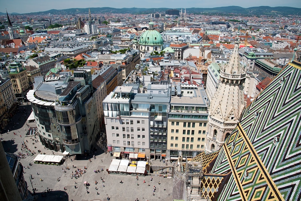 Wien – Blick vom Stephansdom