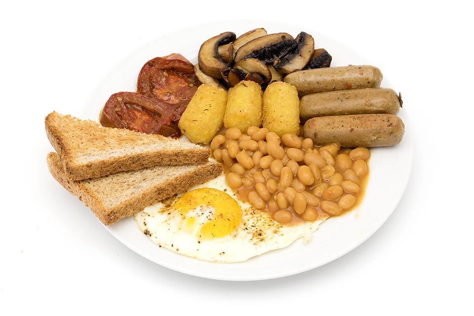 Englisches Frühstück bei mir zu Hause :-)