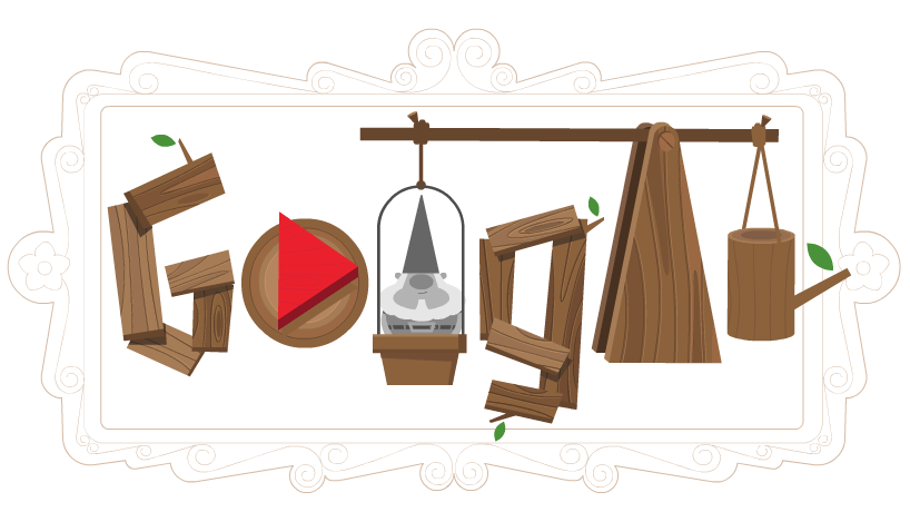 Geschichte der Gartenzwerge (Google Doodle)