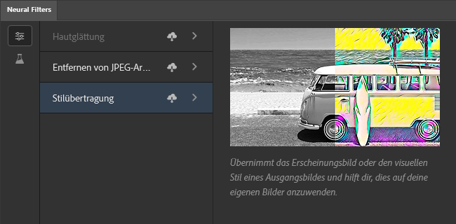 Adobe Photoshop Neural Filters