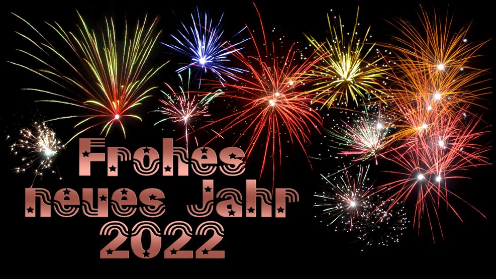 Frohes neues Jahr 2022 (kupfer)