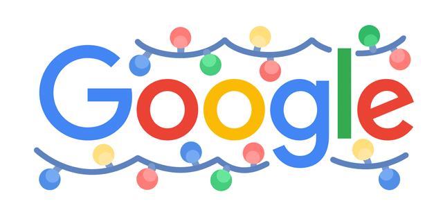 Weihnachtsfeiertage 2021 (Google Doodle)