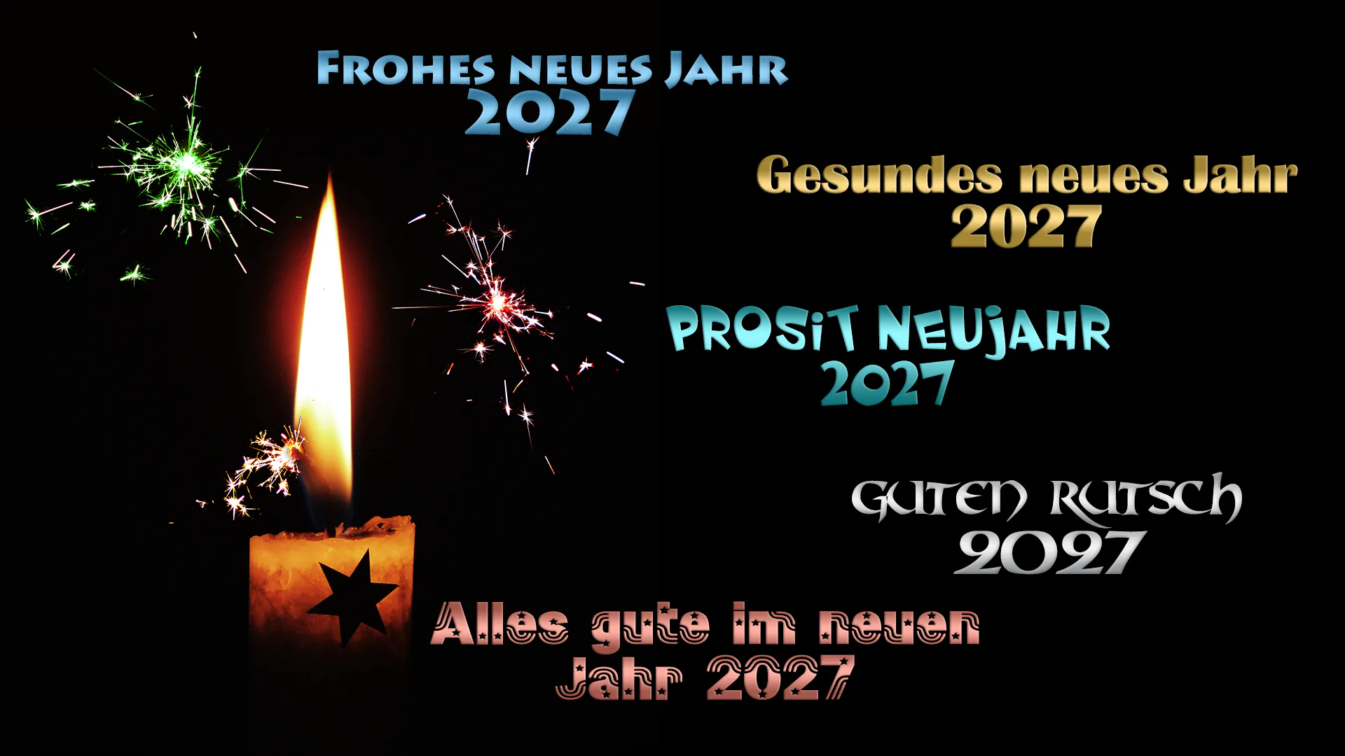 Frohes neues Jahr 2027 (Sprüche)